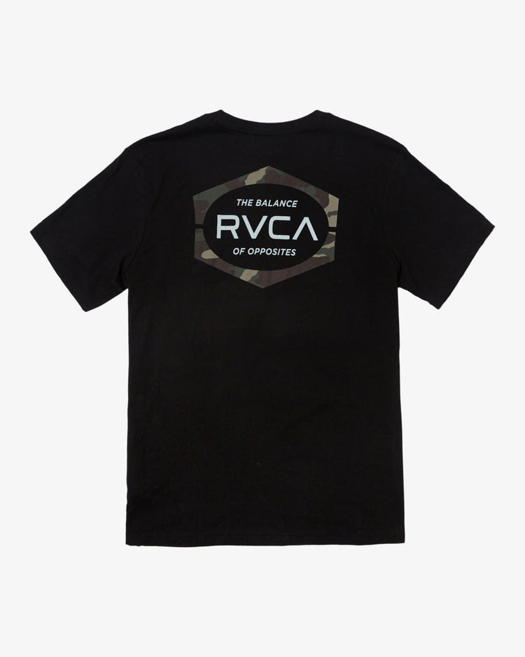 RVCA Mold Short Sleeve T-Shirt - Black