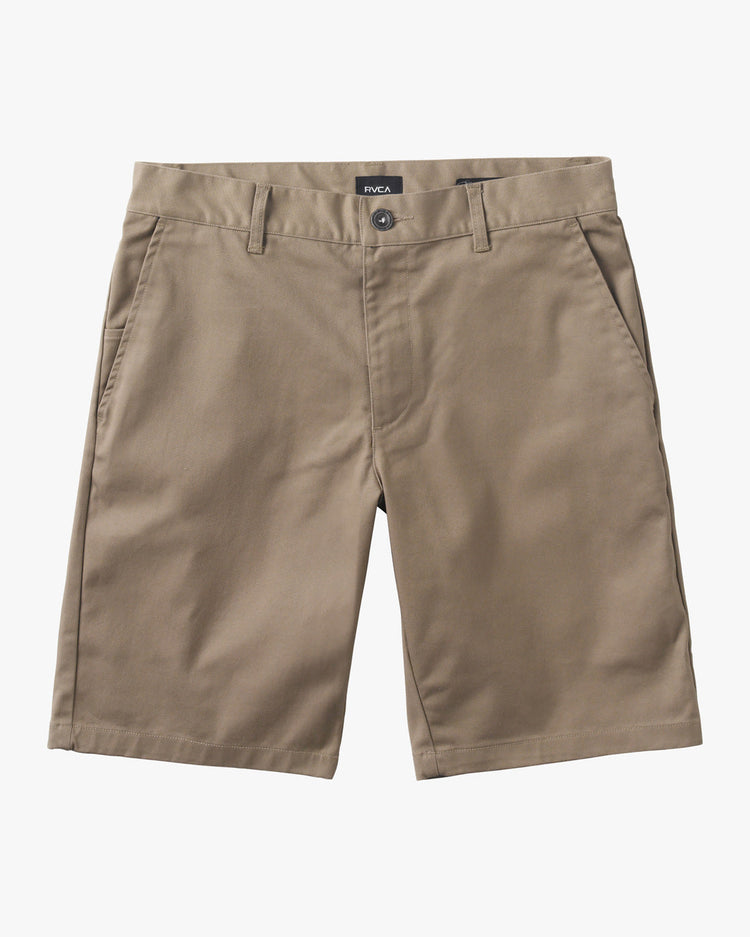 Boys Weekday Stretch Short - Dark Khaki