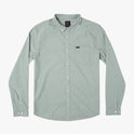 Boys That'll Do Stretch Long Sleeve Shirt - Balsam Green