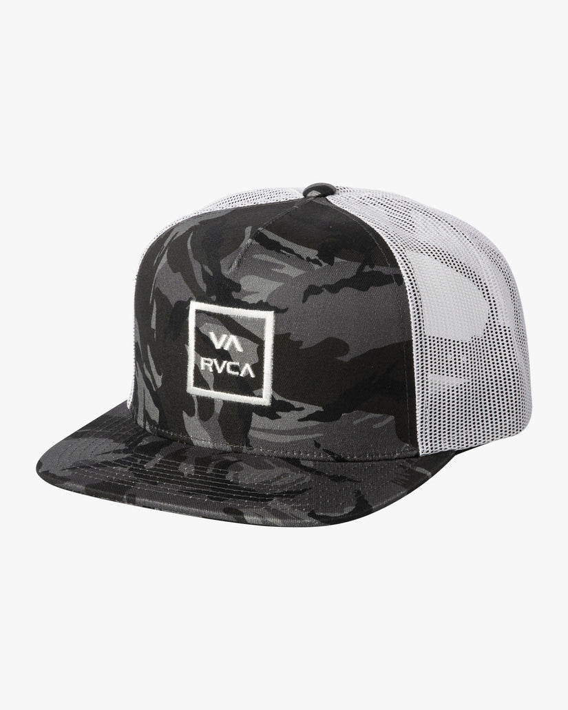 Boys Va All The Way Trucker Hat - Black Camo