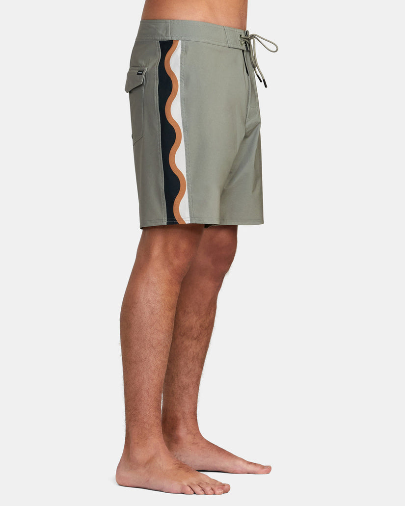 Apex Boardshorts 18" - Aloe Wave