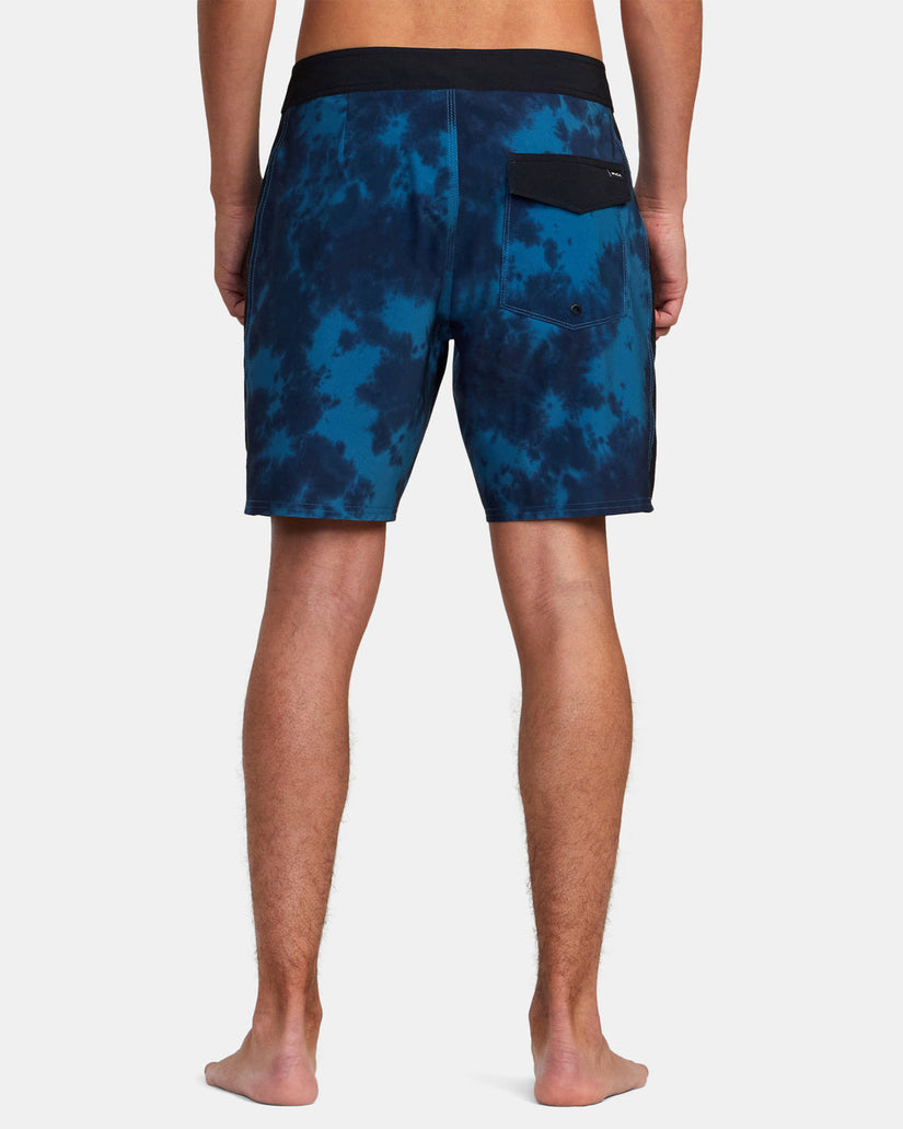 Apex Boardshorts 18" - Blue Tie Dye