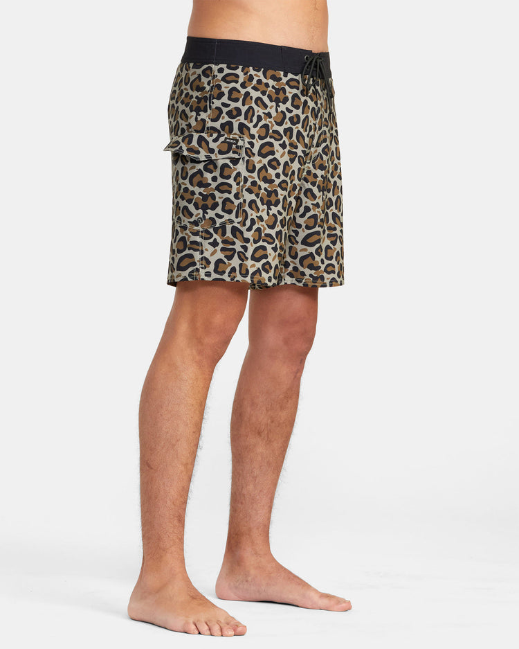 Restless Boardshorts 17" - Aloe