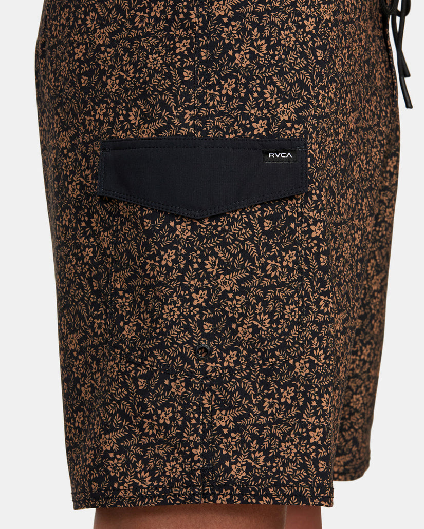 Restless Boardshorts 17" - Floral