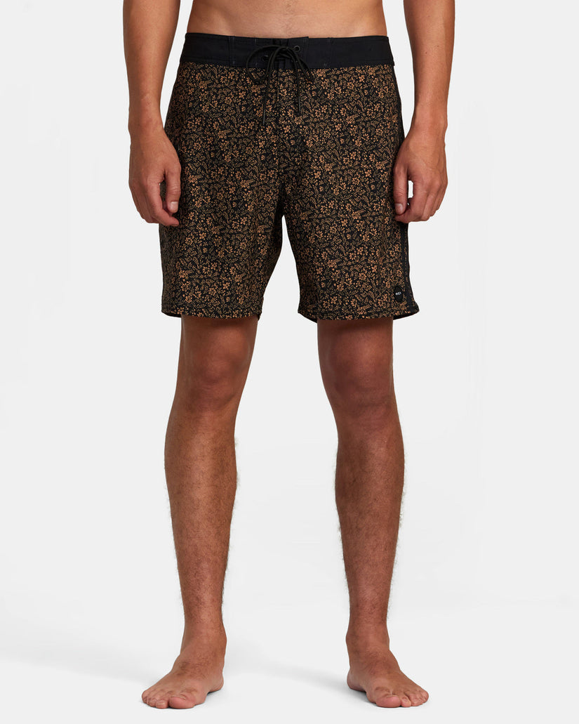 Restless Boardshorts 17" - Floral