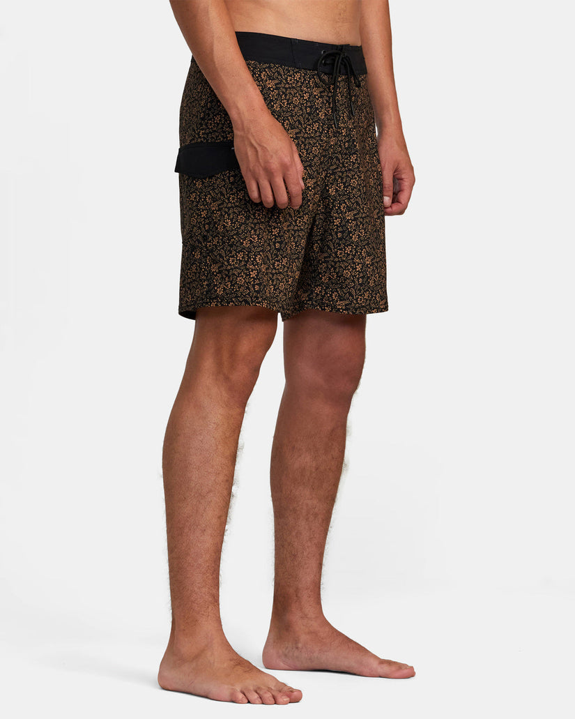 Restless Boardshorts 17" - Floral