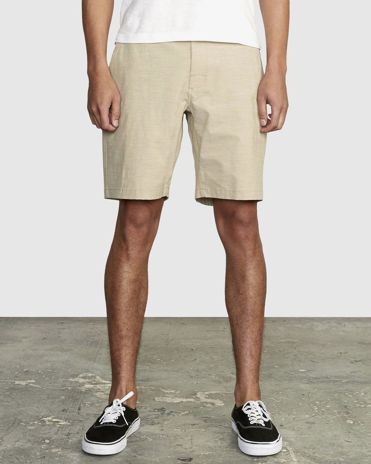 All Time Solid Coastal Hybrid Shorts 19” - Khaki