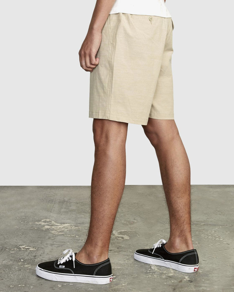 All Time Solid Coastal Hybrid Shorts 19” - Khaki