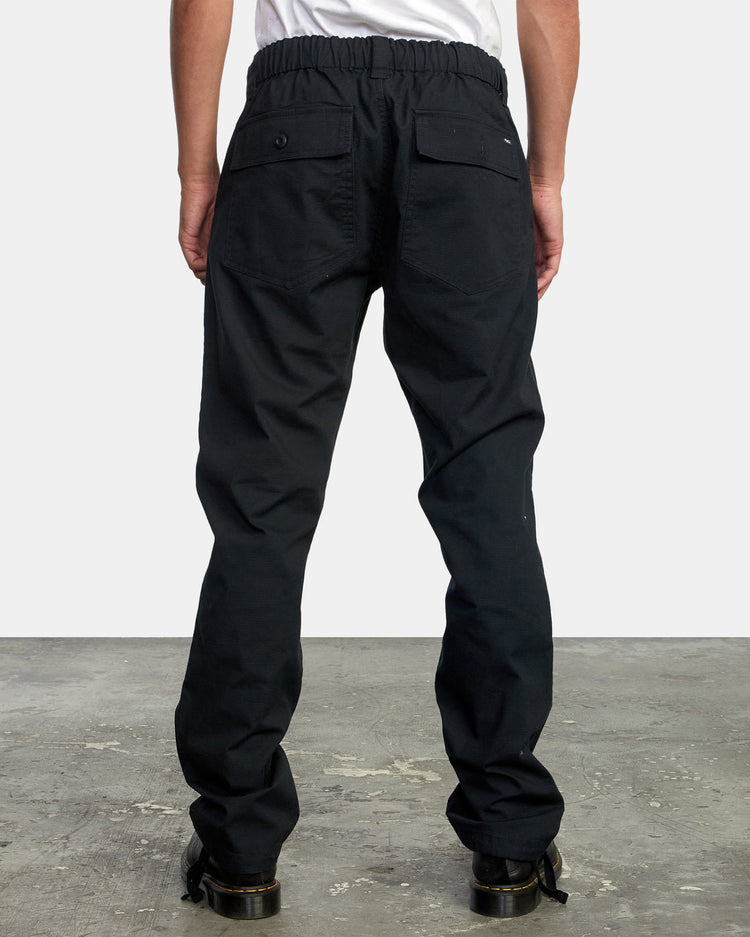 All Time Surplus Straight Fit Pants - RVCA Black