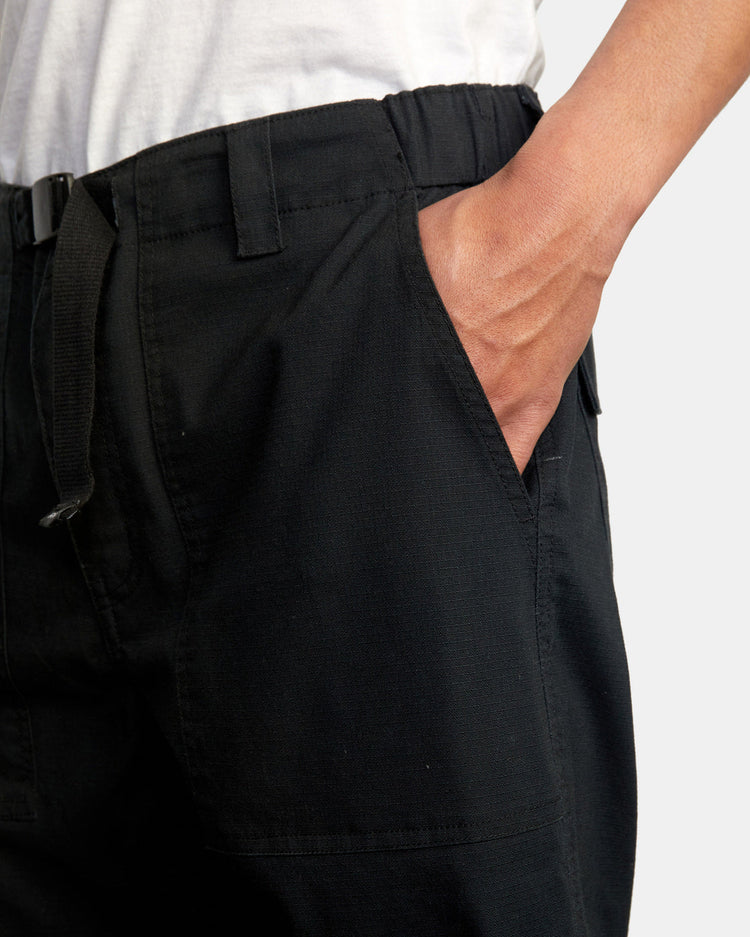 All Time Surplus Straight Fit Pants - RVCA Black