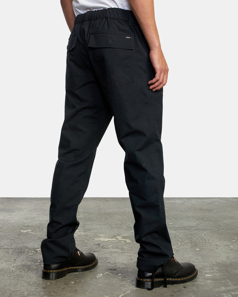 All Time Surplus Straight Fit Pants - RVCA Black