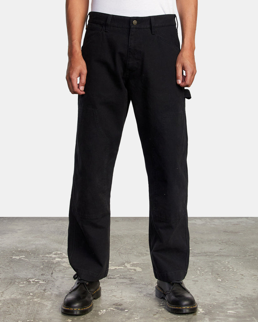Chainmail Relaxed Fit Pant - RVCA Black