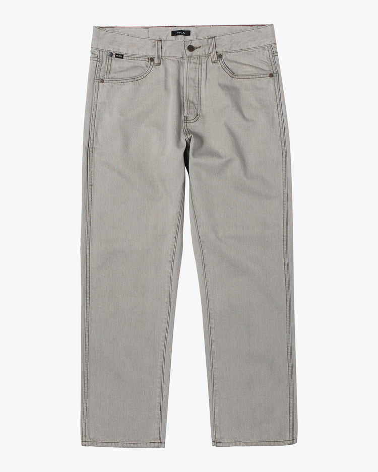 New Dawn Straight Fit Denim Jeans - Mid Grey