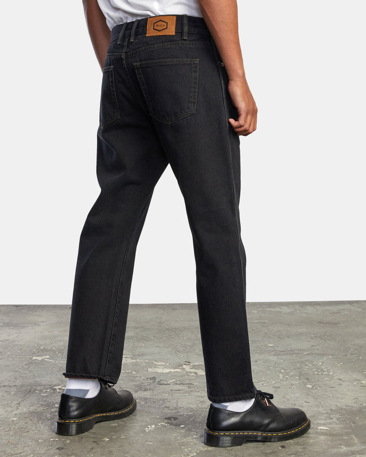 New Dawn Straight Fit Denim Jeans - Vintage Black