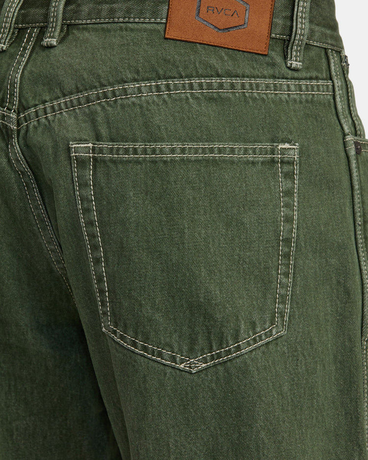 Americana Relaxed Fit Denim Jeans - Cactus