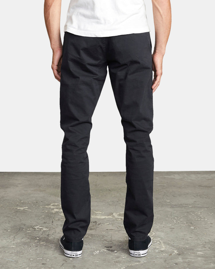 Dagger Slim Fit Chino Pants - RVCA Black