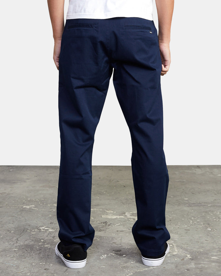 The Week-End Stretch Pants - Navy Marine