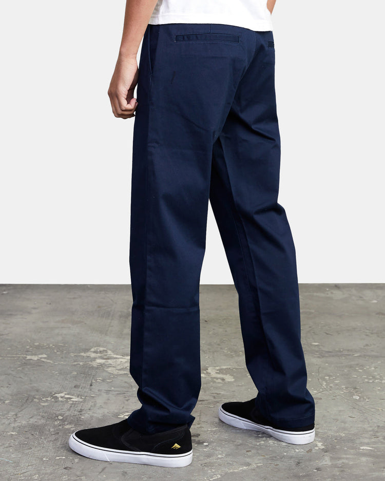 The Week-End Stretch Pants - Navy Marine