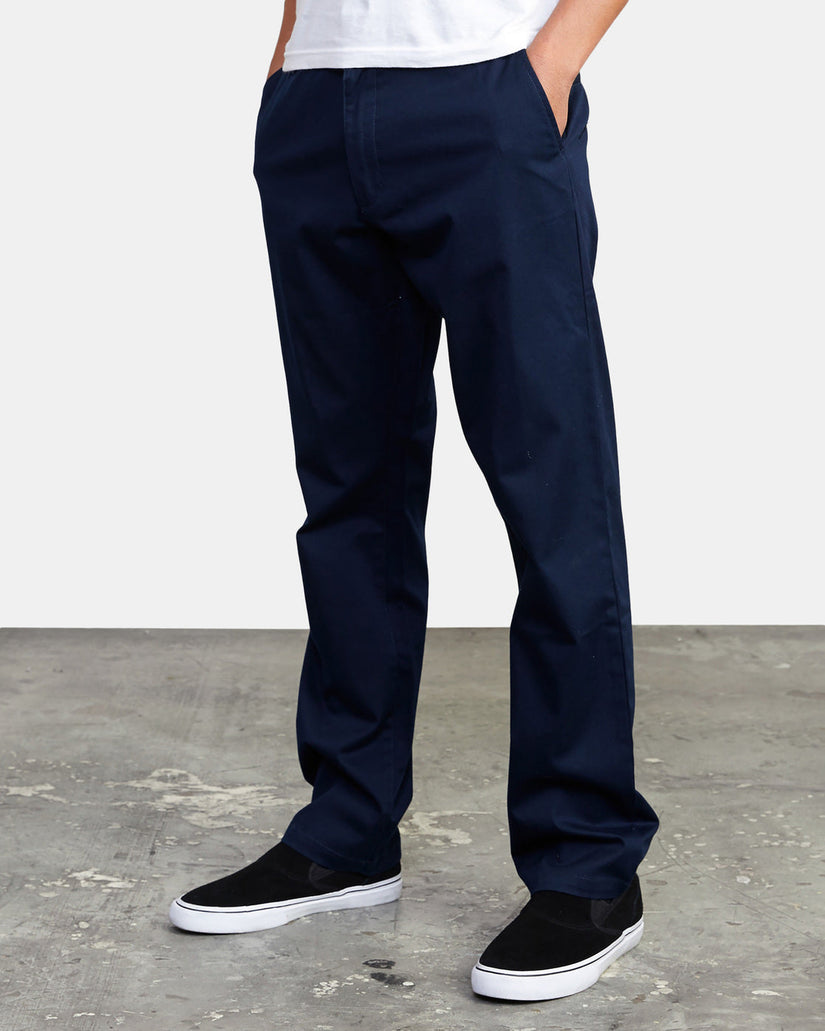 The Week-End Stretch Pants - Navy Marine