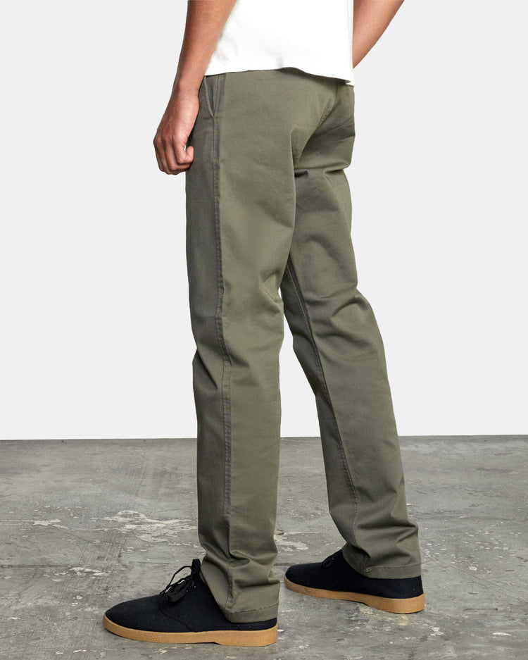 The Week-End Stretch Pants - Olive