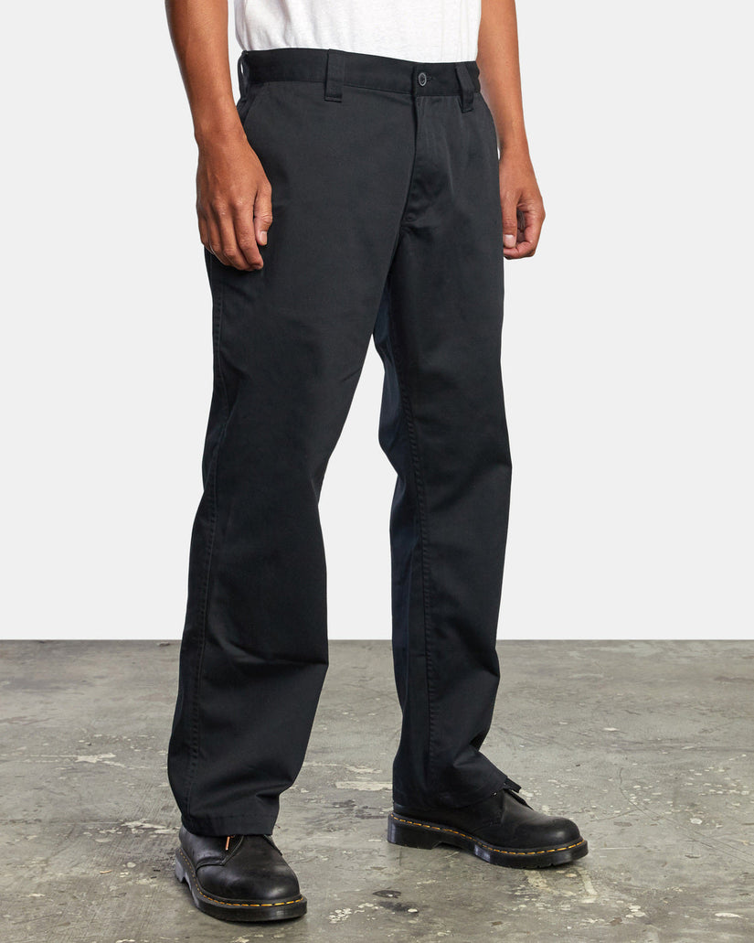 Americana Relaxed Fit Chino Pants - RVCA Black