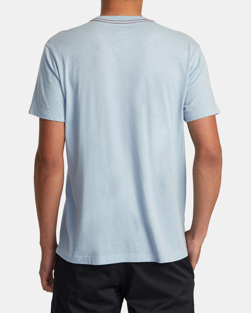 Big RVCA Tee - Deja Blue