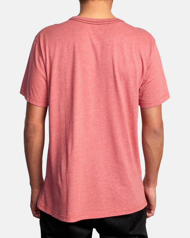 Big RVCA Tee - Dusty Pink