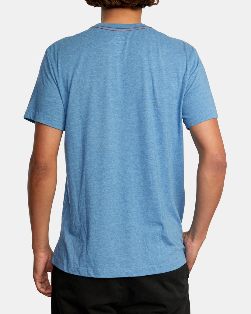 Big RVCA Tee - French Blue