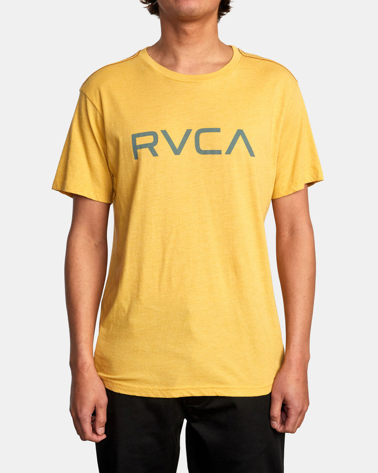 Big RVCA Tee - Vintage Gold