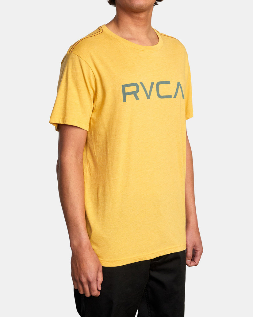 Big RVCA Tee - Vintage Gold