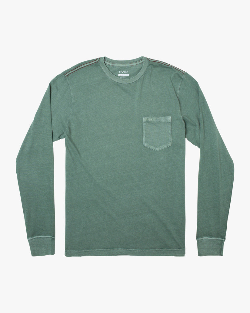 PTC Pigment Long Sleeve Tee - Spinach