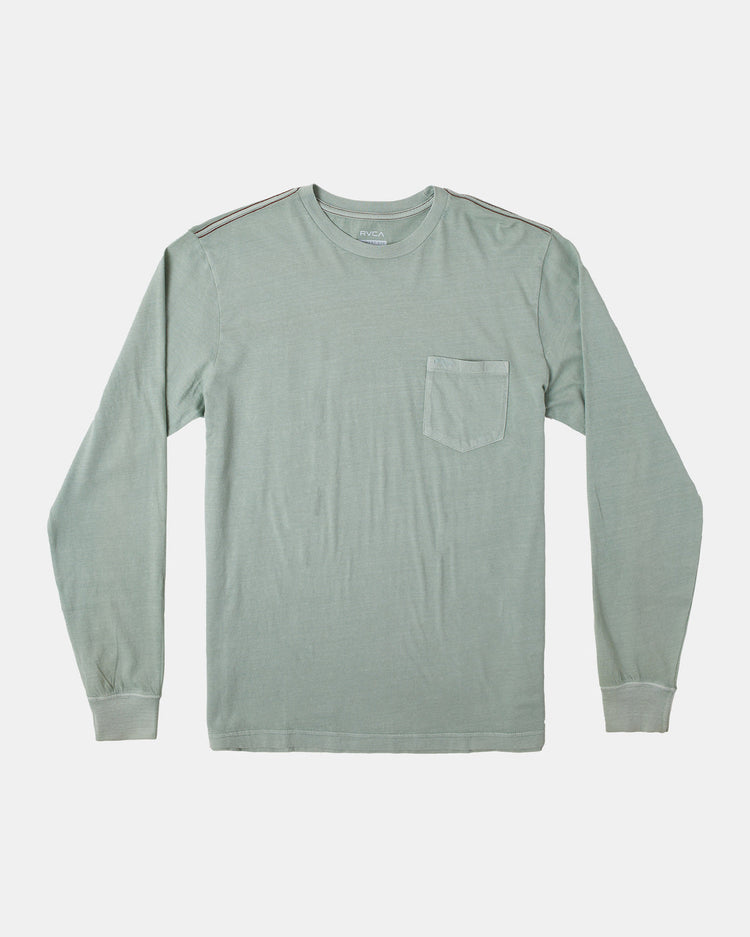 PTC Pigment Long Sleeve Tee - Green Haze