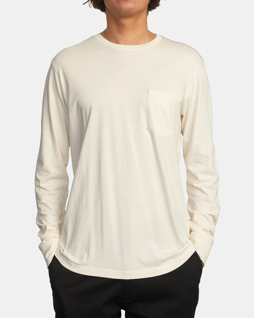 PTC Pigment Long Sleeve Tee - Natural