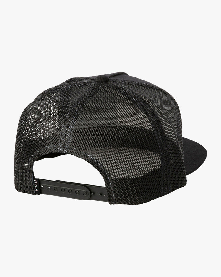 VA All The Way Print Trucker Hat - Black