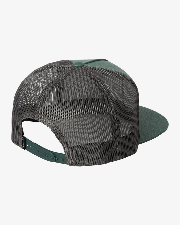 VA All The Way Print Trucker Hat - Spinach