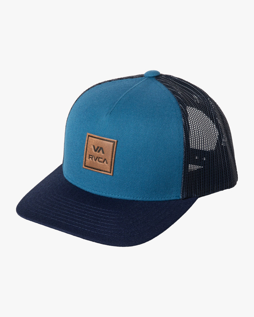 VA All The Way Curved Brim Trucker Hat - French Blue