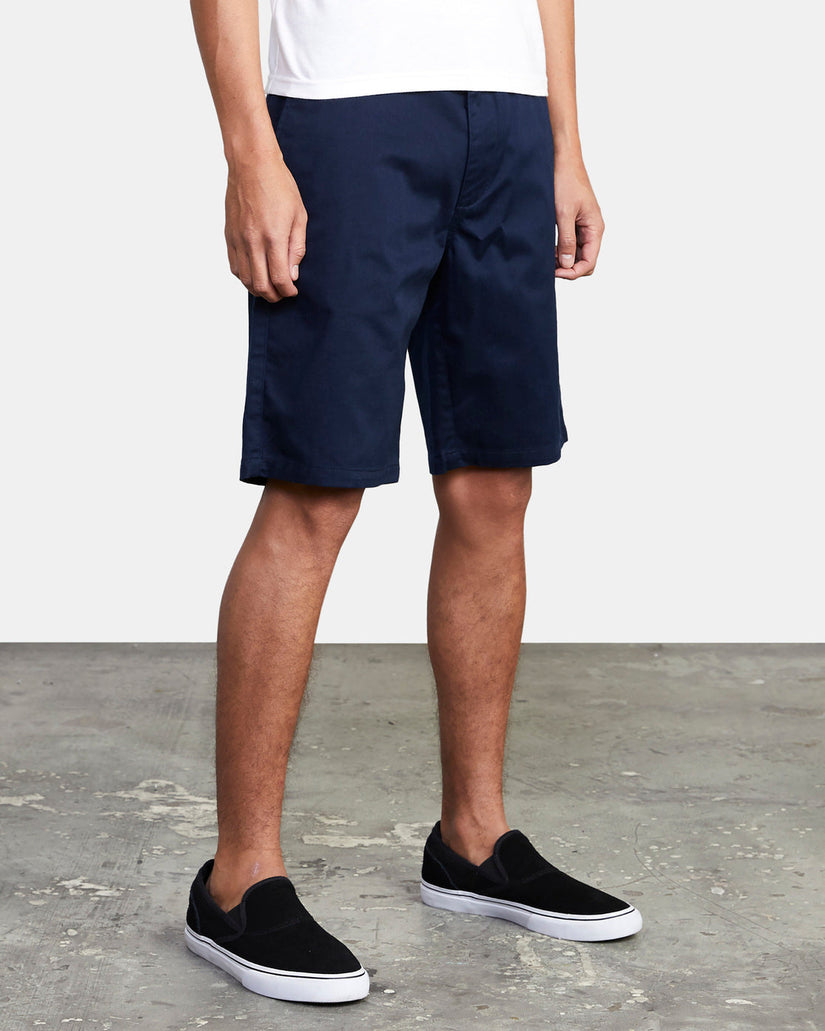 Week-End Stretch Chino Shorts 20” - Navy Marine