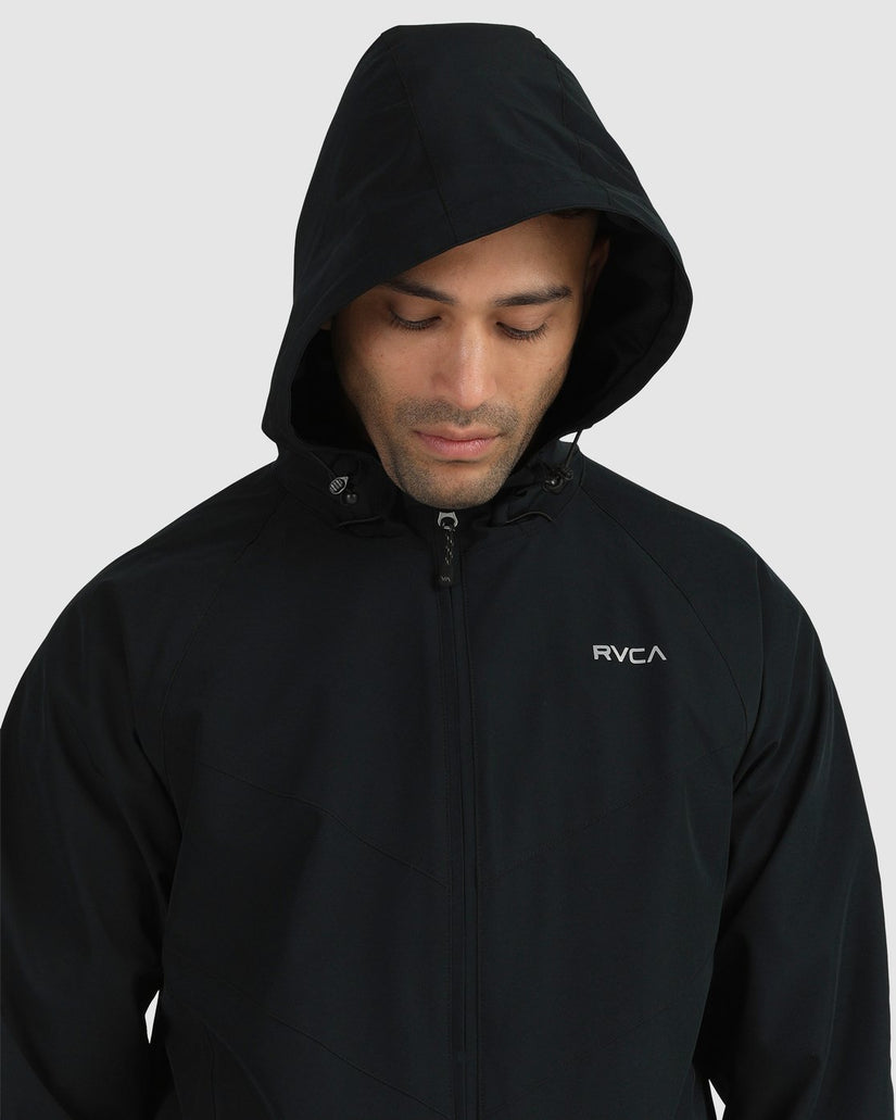 VA Windbreaker Jacket - Black