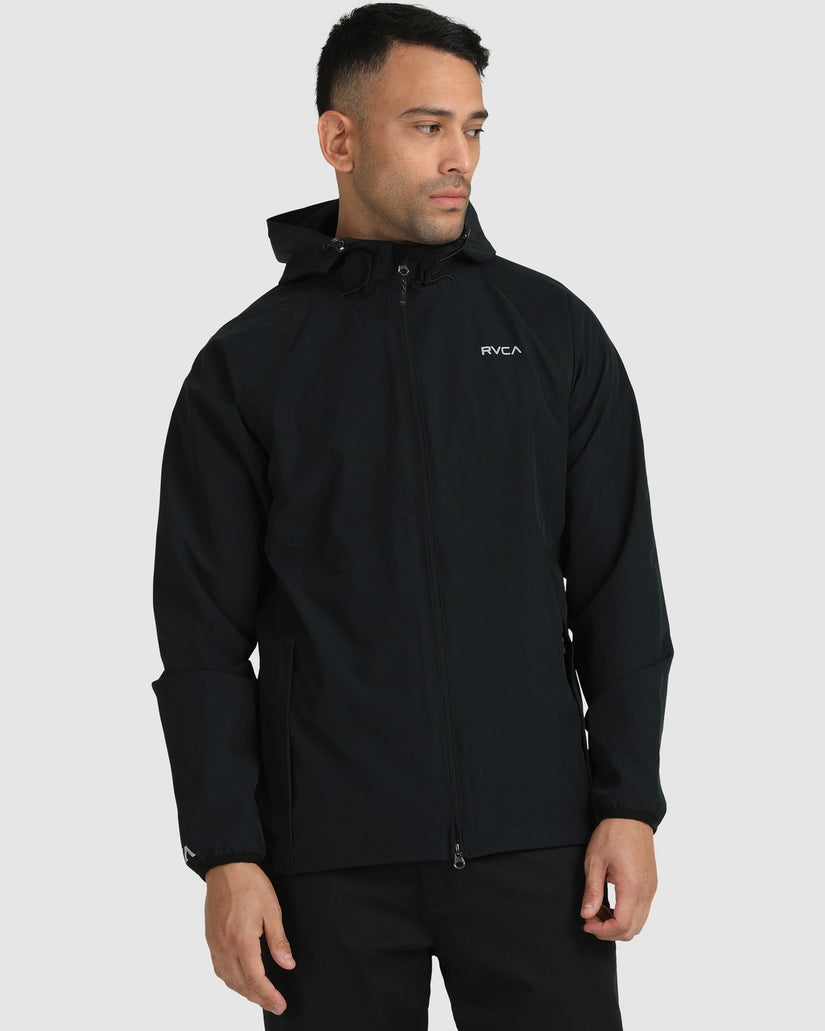 VA Windbreaker Jacket - Black