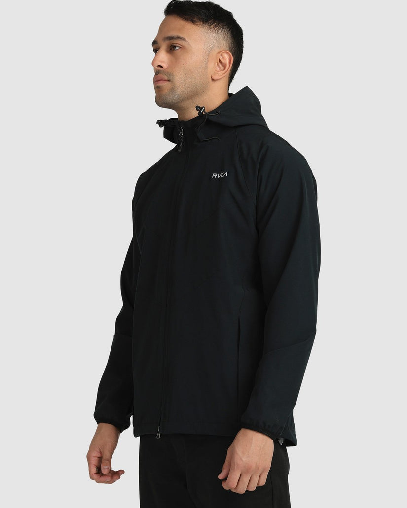 VA Windbreaker Jacket - Black