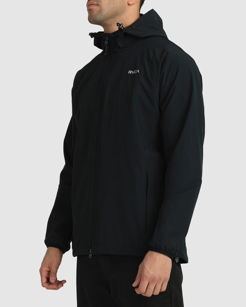 VA Windbreaker Jacket - Black