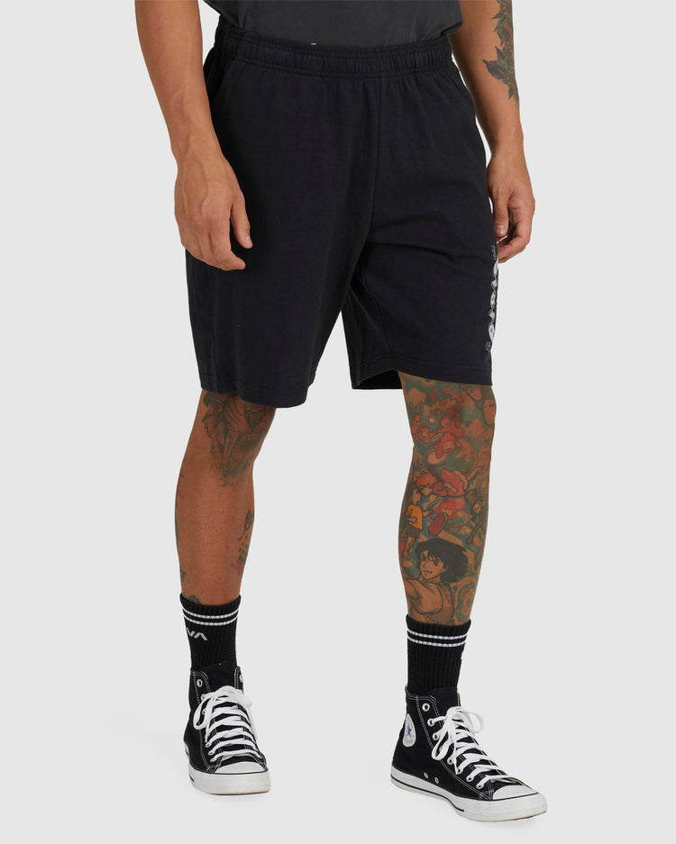 Benj Cosmic Elastic Shorts 19” - Black