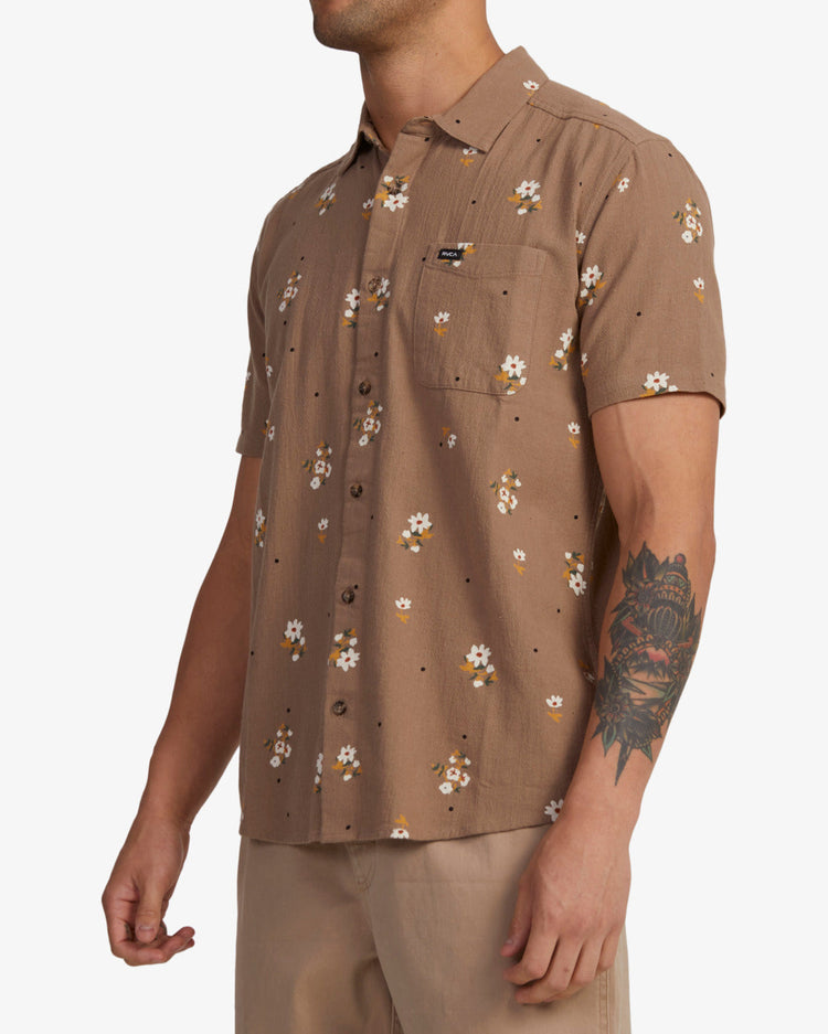 Happy Dayzie Short Sleeve Shirt - Timber