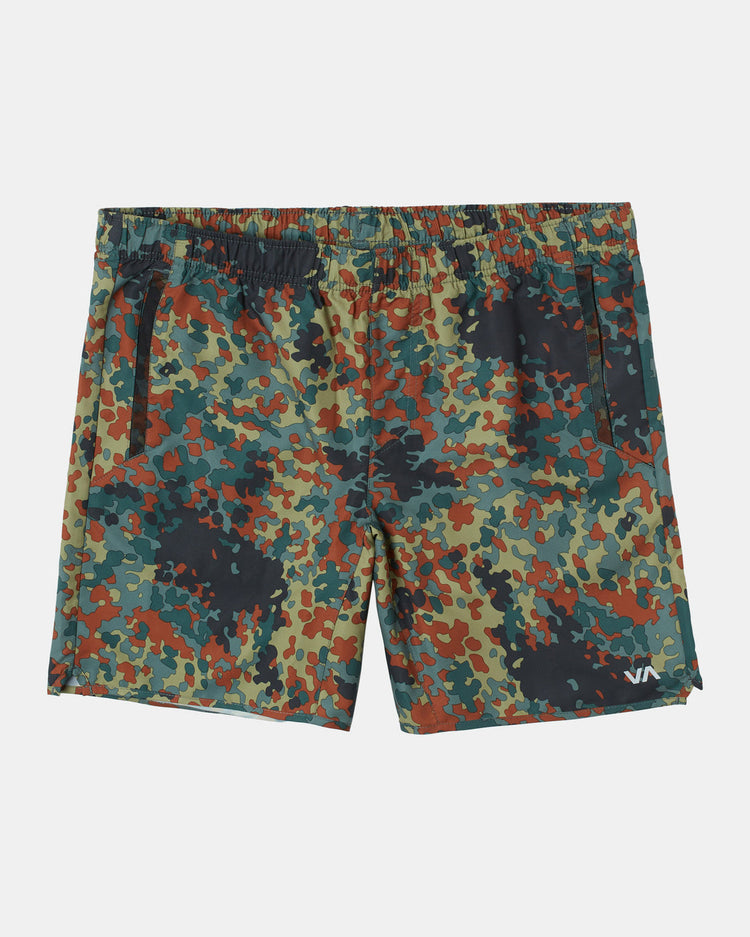 Yogger IV  Elastic Waist Shorts 17" - Hunter Camo