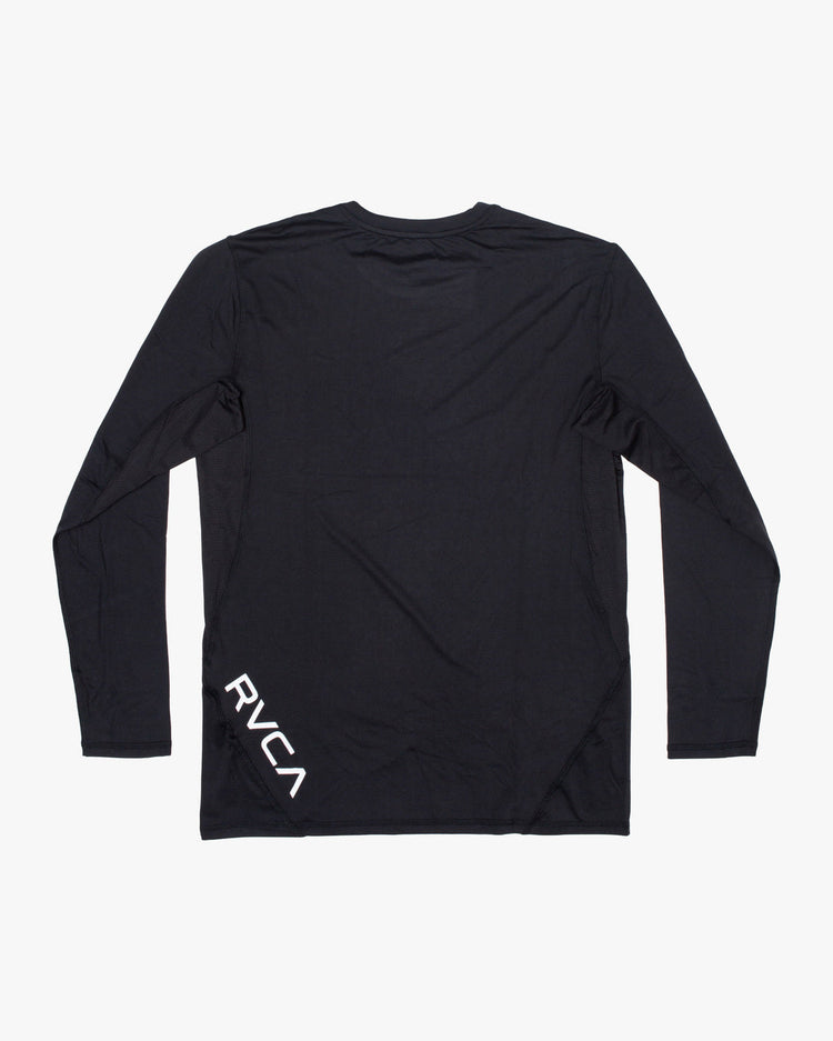 Sport Vent Long Sleeve Tee - Black