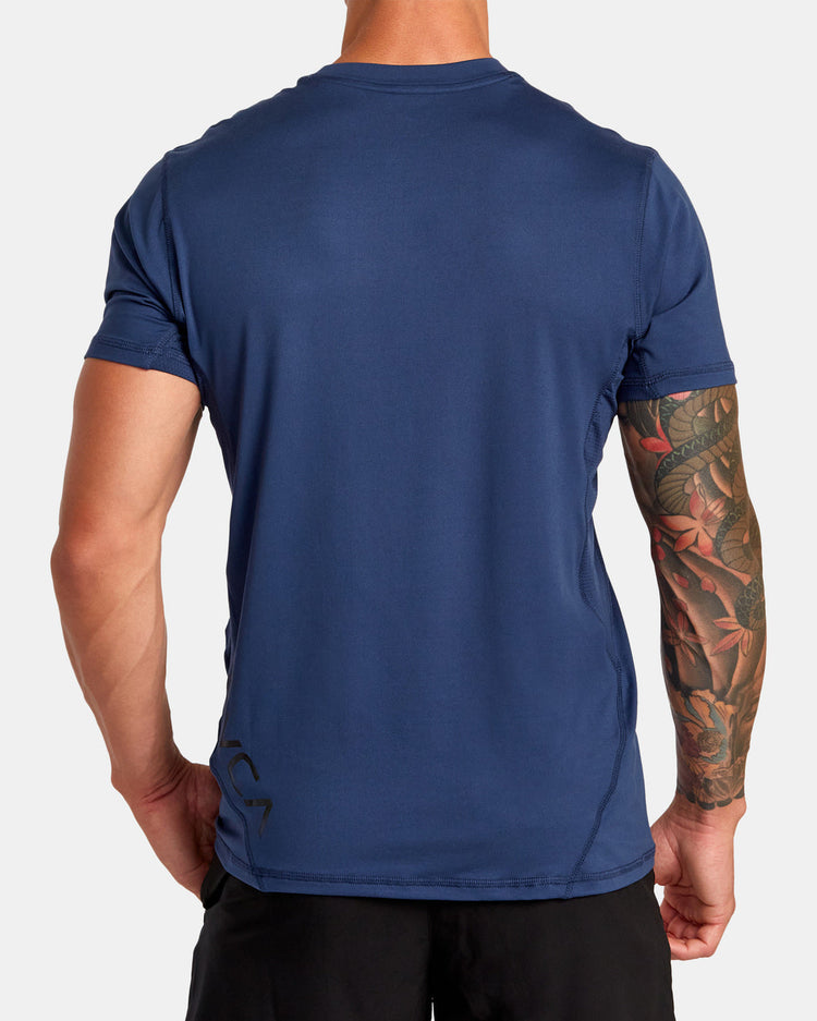 Sport Vent Performance Tee - Army Blue