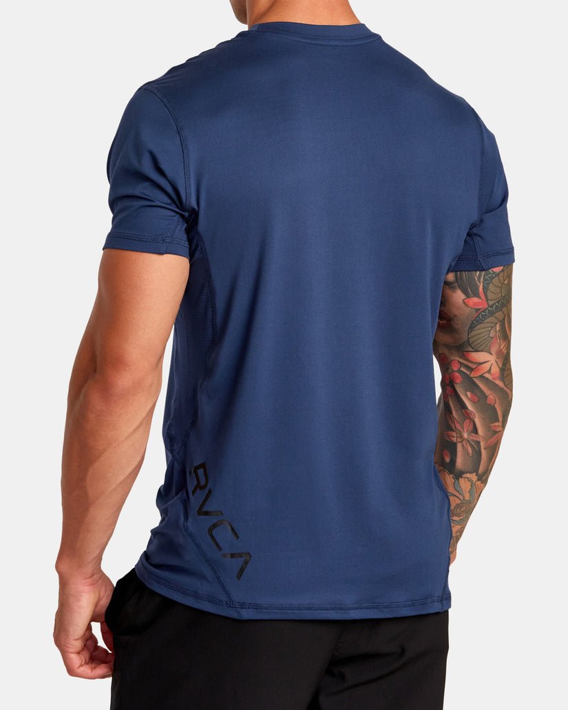 Sport Vent Performance Tee - Army Blue