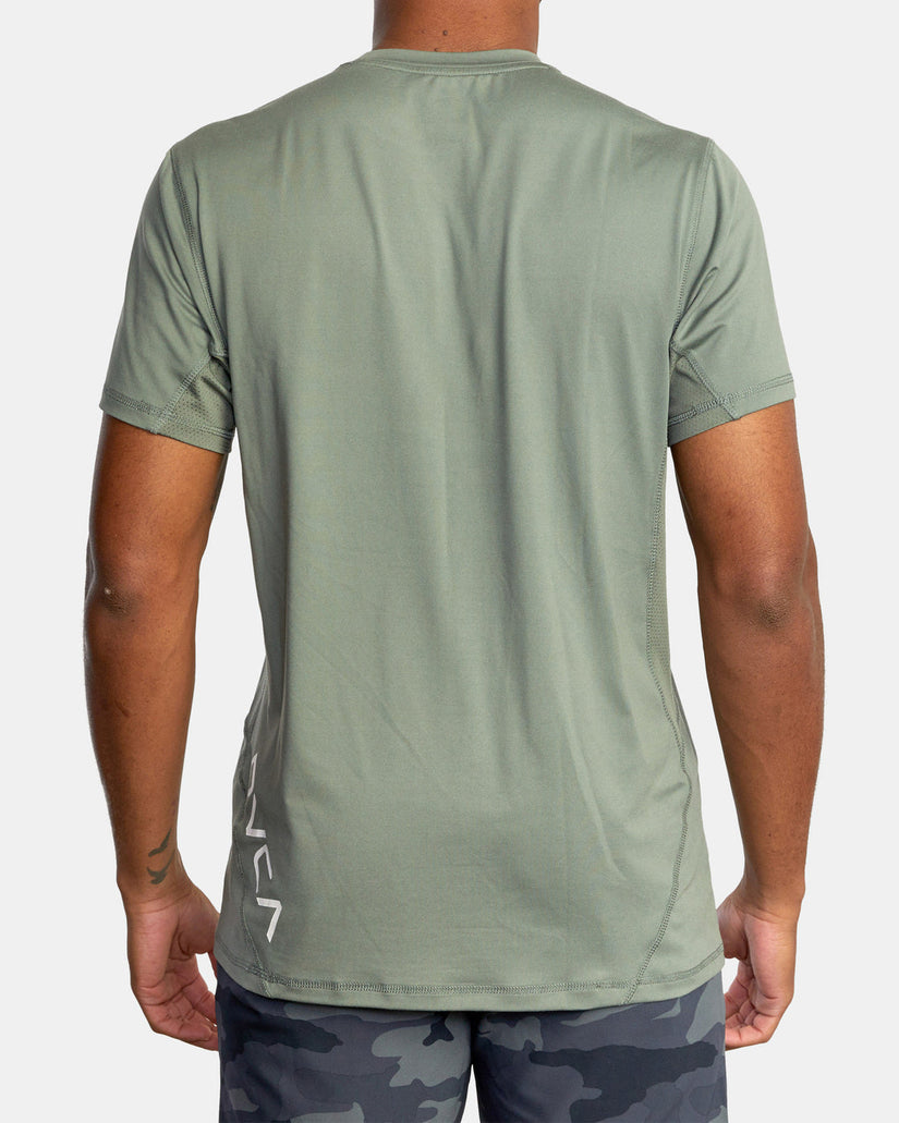 Sport Vent Performance Tee - Agave Green