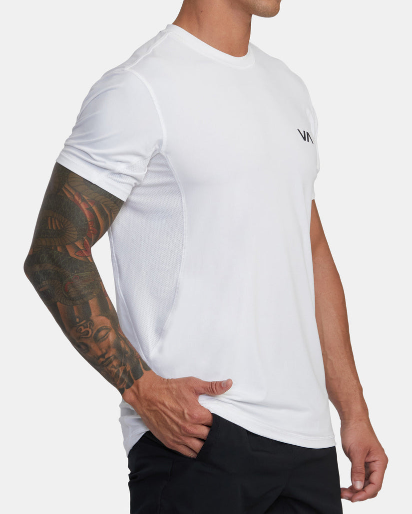 Sport Vent Performance Tee - White