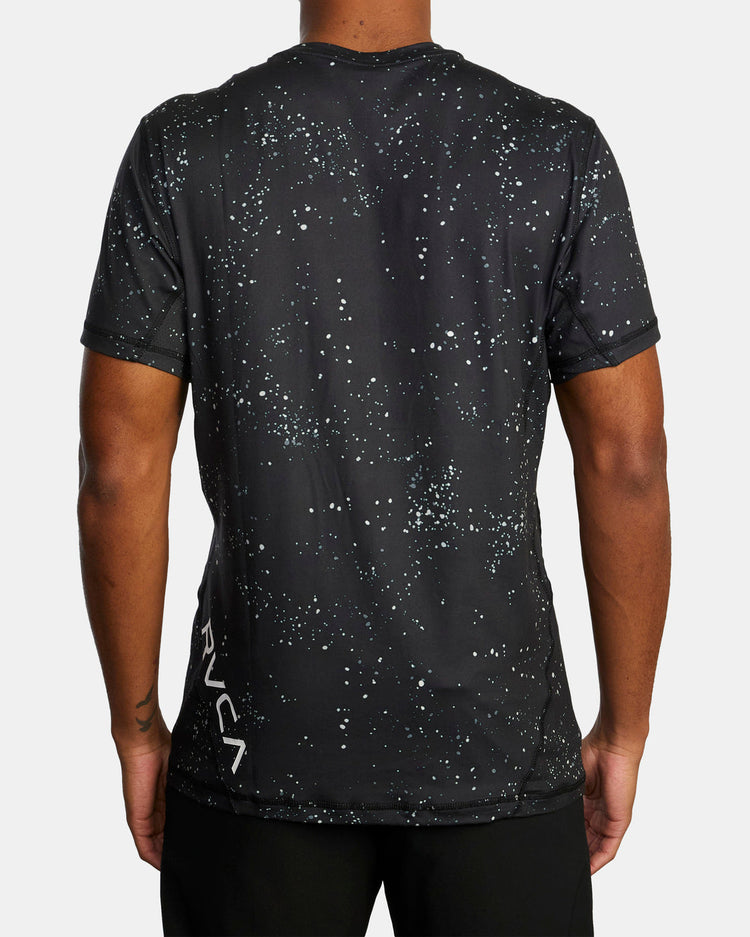 Sport Vent Performance Tee - Black Splatter